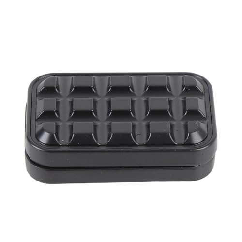 Generic Metallschiebung, 50x25x17mm Metallgleitspielzeug für die Reise (Black) von Generic