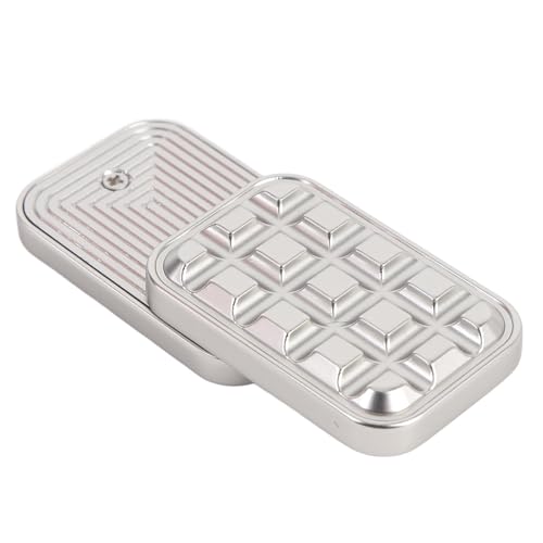 Generic Metallschiebung, 50x25x17mm Metallgleitspielzeug für die Reise (Silver) von Generic