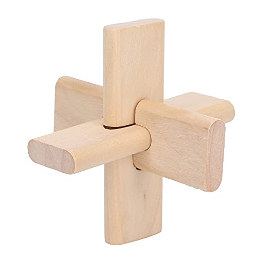 Generic Mind Puzzle, Puzzle Schloss Entsperren Spielzeug Geduld Training Intelligentes Hirnteaser -Lock - Holzhirn Rätsel Holz Schloss Spielzeug von Generic