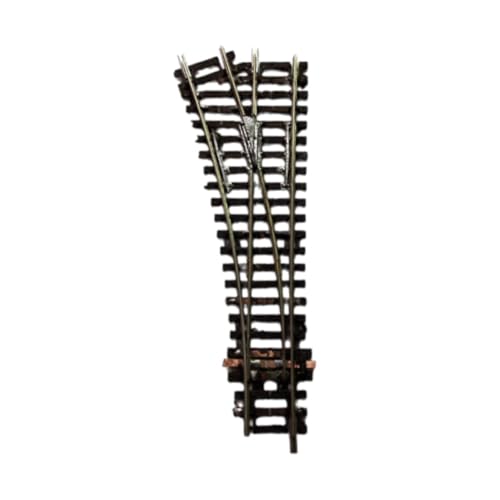 Generic Modellbahn Gleise Im Maßstab 1/87, Zubehör für Eisenbahnszenen, Spielzeuglandschaft, RC Schalter, Linkskurve Generic Modellbahn Gleise Im Maßstab 1/87, Zubehör für Eisenbahnszenen, Spielzeuglandschaft, RC Schalter, Linkskurve von Generic