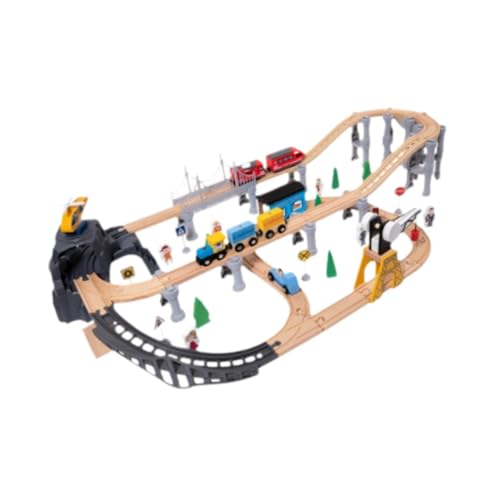 Modelleisenbahn Set für Kleinkinder, Spielzeug Eisenbahn Set für Kinder Als Geburtstagsgeschenke für Kinder von Generic