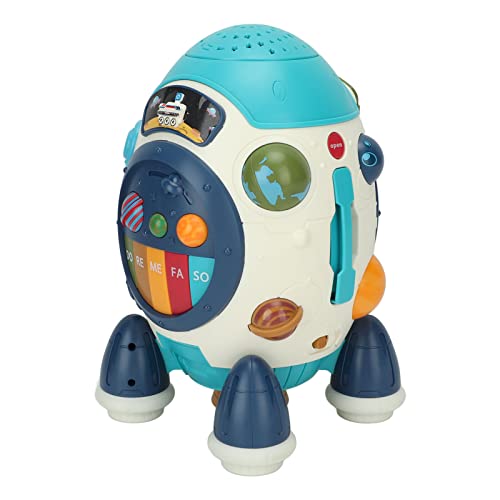 Generic Musical Toy, Frühe Pädagogische Elektrische Musikalische Raketenspielzeug für Zuhause (Blue) von Generic