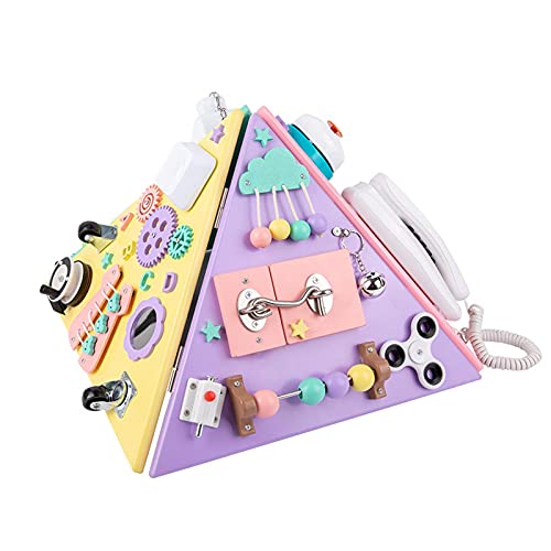 Generic Pädagogische Zappelspielzeuge,Pyramidenförmiges Zappelspielzeug für Kinder - Sensorisches Kinderspielzeug, Hand-Augen-Koordinations-Lernspielzeug für den Unterricht, Jungen, Mädchen ab 3 von Generic