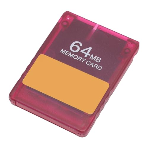 Generic Precise Game Console Memory Card Effiziente Plug -and -Play OPL HD Lader Programmkarte für SCPH 1800x 3XXXX 5XXXX für Lüfter von Retro Spielen, Absize (64MB) von Generic