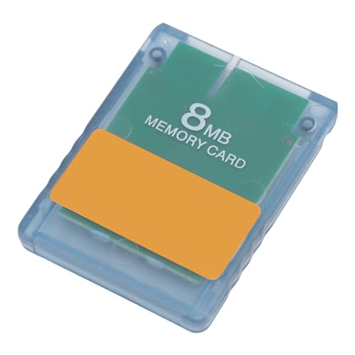 Generic Precise Game Console Memory Card Effiziente Plug -and -Play OPL HD Lader Programmkarte für SCPH 1800x 3XXXX 5XXXX für Lüfter von Retro Spielen, Absize (8MB) von Generic