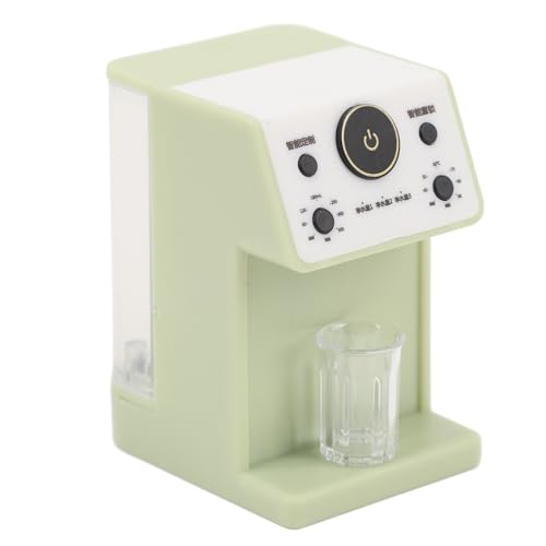 Generic Puppenhaus Miniatur -Wasserspender Spielzeug - Exquisites Modell für Perfektes Puppenhausmöbel Accessoire, Plastikmaterial, 2 Pack für Dollhouse Decor (Green) von Generic