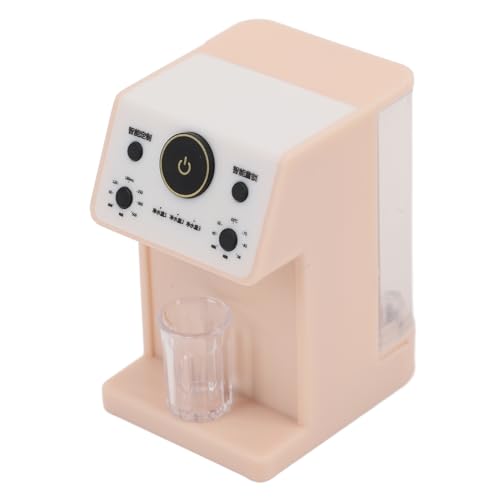 Generic Puppenhaus Miniatur -Wasserspender Spielzeug - Exquisites Modell für Perfektes Puppenhausmöbel Accessoire, Plastikmaterial, 2 Pack für Dollhouse Decor (PINK) von Generic