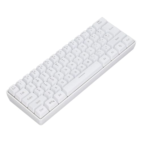 Generic RGB -Tastatur, 61 2,4 G Drahtlose -Tasten. (White) von Generic