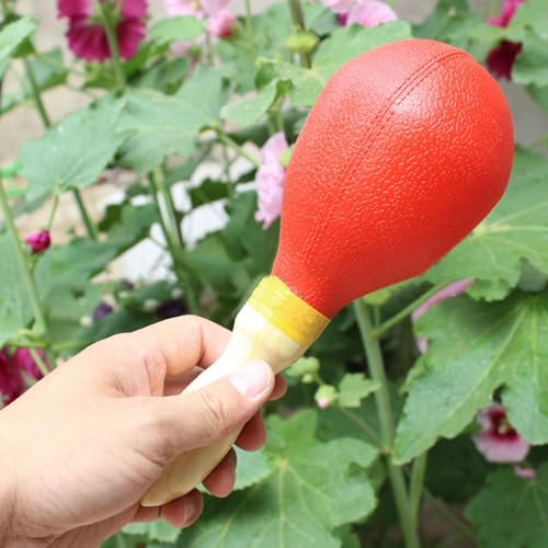 Generic Rumba Shaker, Maracas Leicht zu Spielen für Auftritte Leicht zu Spielen (Rot) von Generic