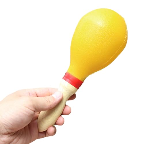 Generic Rumba Shaker, Maracas Leicht zu Spielen für Auftritte Leicht zu Spielen (Yellow) von Generic
