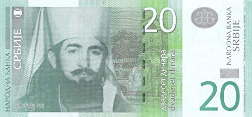 Serbien Pick-Nr: 47a bankfrisch (I) 2006 20 Dinara (Banknoten für Sammler) von Generic