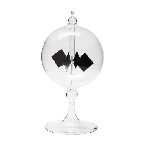 Generic Solar Power Crookes Science Lehrwerkzeug Glas Windmühle für Requisiten Home Desk von Generic
