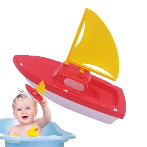 Generic Spielzeugboote für Badewanne, Boot-Badespielzeug, Schwimmende Spielzeugboote, Schwimmende Yachtboote für die Badewanne, Poolspielzeug für Wasserspiele im Freien, von Generic