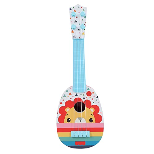 Generic Ukulele -Gitarrenspielzeug, Genaue Töne Hören Musik Kognition Ukulele -Spielzeug für Heimspiel für Anfänger (Typ 1) von Generic