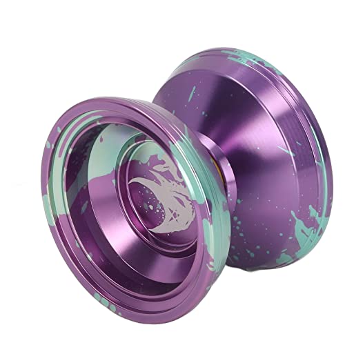 Generic Yoyo -Ball, Wirkungsbeständige Kühle Nicht Reagierende Lagerung 2 Hemisphären -Legierung Yoyo Ball für das Tägliche Spielen (Purple) von Generic