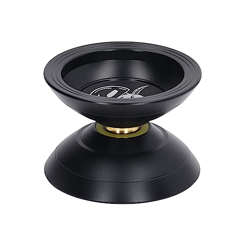 Generic Yoyo -Ball, der Nicht Antwortet, Sabbbing Oberflächenschnurstrick 2 Rotationsmodi Dekompression Yo Yo für das Haus für (Dunkles Schwarz) von Generic