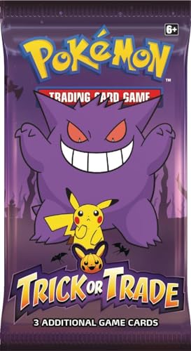Generisch für Pokemon Trick or Trade 2022 Booster Funpack - Sammelkarten Pack - ENGLISCH 3 Karten pro Packung NEU & OVP von Generic