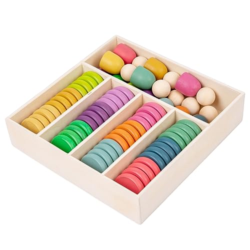 Generische Holzkenntnisse Lernspielzeug Mehrzweck Montessori Spielzeug Matching Game Color Matching for Outdoor Travel School Generische Holzkenntnisse Lernspielzeug Mehrzweck Montessori Spielzeug Matching Game Color Matching for Outdoor Travel School von Generic