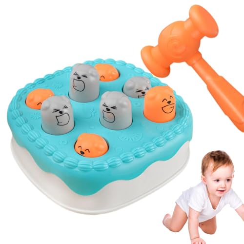 Generisches Wack A Taupe - Whack Moles Game, Fun Interactive Game | Kuchenförmiger Schlagzeug, Bildungsspiel für Kleinkinder, Entwicklung von Koordination und Reflexen von Generic