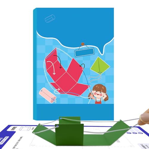 Geometrie Erkenntnisse Für Kinder - Geometrisches Lernbuch | 3D -Geometrie -Lernbuch Mit Pull String | Bildungsraum Denken Training Spiel Für Kinder Mädchen Studenten Kinders von Generic