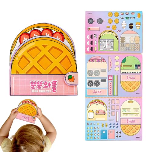 Geschäftiges Buch für Kinder | Interaktiver Cartoon Paper Toy Book | Ruhige Lernaktivitätsbuch mit lustigen Aufgaben | Pädagogische Vorstellungsspielzeug für und Mädchen, Fähigkeiten aufbauen S Geschäftiges Buch für Kinder | Interaktiver Cartoon Paper Toy Book | Ruhige Lernaktivitätsbuch mit lustigen Aufgaben | Pädagogische Vorstellungsspielzeug für und Mädchen, Fähigkeiten aufbauen S von Generic