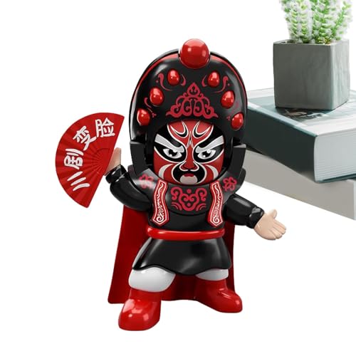 Gesichtsverändernde Puppe, chinesische Drama-Figur mit 5 interaktiven Gesichtern, chinesische Drama-Skulpturen, Peking-Drama-Figur, Dekoration für , Mädchen, Kinder Gesichtsverändernde Puppe, chinesische Drama-Figur mit 5 interaktiven Gesichtern, chinesische Drama-Skulpturen, Peking-Drama-Figur, Dekoration für , Mädchen, Kinder von Generic