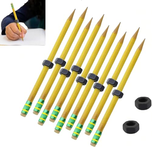 Gewindestift mit Mutter, leiser Gewindestift zum Stressabbau, geräuschloses sensorisches Werkzeug für Konzentration und Stressabbau Gewindestift mit Mutter, leiser Gewindestift zum Stressabbau, geräuschloses sensorisches Werkzeug für Konzentration und Stressabbau von Generic