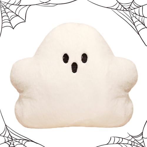 Ghost Plush – Gruseliges Geister-Plüschtier, niedlich, Geisterspielzeug | Weiches und bequemes Plüschtier aus Milchflanell für Heimdekoration, Deko mit Gruselmotiv Ghost Plush – Gruseliges Geister-Plüschtier, niedlich, Geisterspielzeug | Weiches und bequemes Plüschtier aus Milchflanell für Heimdekoration, Deko mit Gruselmotiv von Generic