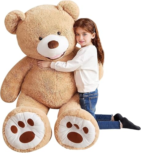 Gigantischer Plüschteddybär - Riesiger Kuschelweiches Stofftier zum Spielen und Liebhaben für Groß und Klein (160 cm) von Generic