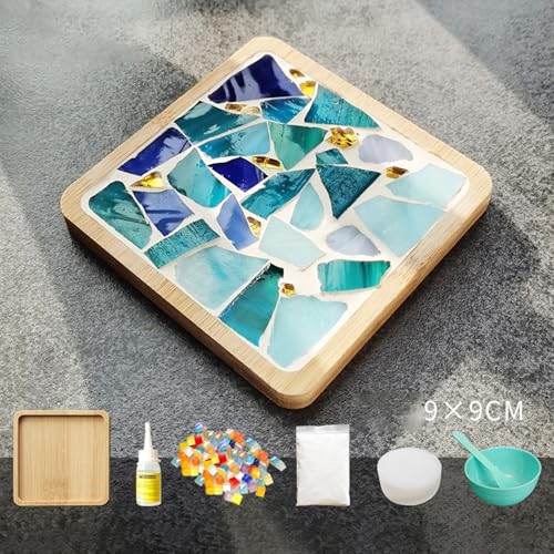 Glas- und Holzbastelsets für Erwachsene, gemischte Farbsets, Bastelsets für Erwachsene, Bastelsets für Anfänger Urd726 (E, 9.00) von Generic