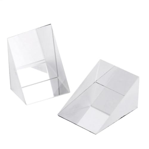 Glass Right Angle Prism | Glass Triangular Prism Special for Detection - Coated Reflecting Prism, Component for Precision Optical Instruments Glass Right Angle Prism | Glass Triangular Prism Special for Detection - Coated Reflecting Prism, Component for Precision Optical Instruments von Generic