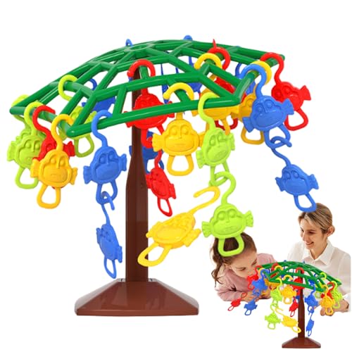 Gleichgewichtsspielzeug | Gleichgewichtsbaum für Affen, pädagogische Aktivitäten mit Blöcken für Vorschule, Geschenke ab 3 Jahren Gleichgewichtsspielzeug | Gleichgewichtsbaum für Affen, pädagogische Aktivitäten mit Blöcken für Vorschule, Geschenke ab 3 Jahren von Generic