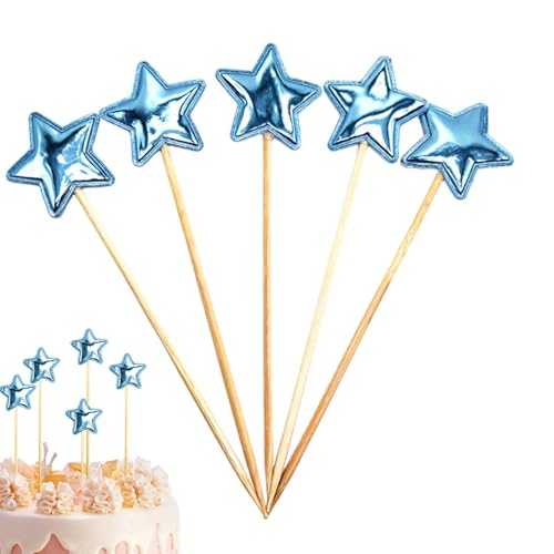 Glitzernde Stern-Kuchenaufsätze, 5 x Stern-Cupcake-Picker, Glitzer-Cupcake-Backen, Lebensmittel, Dekoration, Picks für und Mädchen, Urlaubskuchen, Liebe Glitzernde Stern-Kuchenaufsätze, 5 x Stern-Cupcake-Picker, Glitzer-Cupcake-Backen, Lebensmittel, Dekoration, Picks für und Mädchen, Urlaubskuchen, Liebe von Generic
