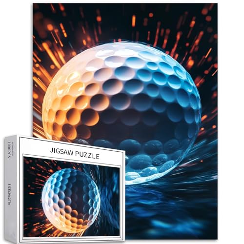 Golf 1000-teiliges Puzzle für Erwachsene, bunte DIY-Puzzles für Heimdekoration, Geschenke, Familienpuzzle, perfekt für Spieleabende, 68 x 50 cm Golf 1000-teiliges Puzzle für Erwachsene, bunte DIY-Puzzles für Heimdekoration, Geschenke, Familienpuzzle, perfekt für Spieleabende, 68 x 50 cm von Generic