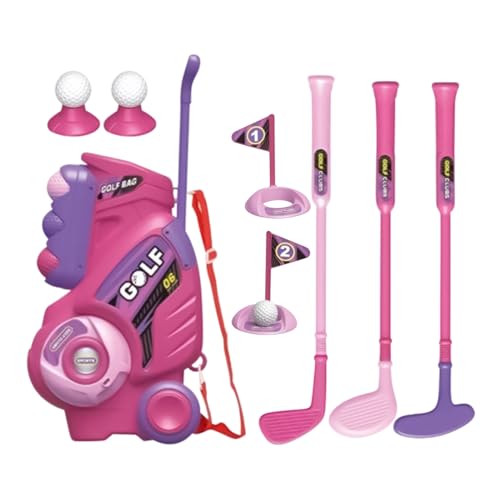 Golfschläger 3-5 Jahre,Indoor Golfspiel - Lernspielzeug Geschenk Für Weihnachten Geburtstag Zu Hause Outdoor-Spiel von Generic