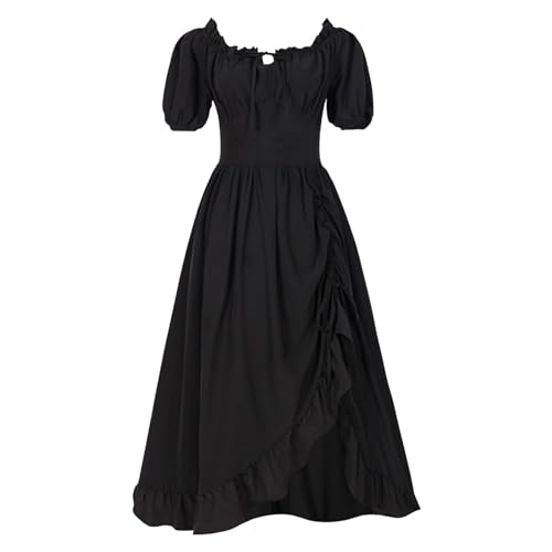 Gothic Vampir Kleid Damen Halloween Kleider Keltische Wikinger-Gothic Retro Vintage Renaissance Mittelalter Kleider Cosplay Kostüm Halloween Kleid Mädchen Gothic Vampir Kleid Damen Halloween Kleider Keltische Wikinger-Gothic Retro Vintage Renaissance Mittelalter Kleider Cosplay Kostüm Halloween Kleid Mädchen von Generic
