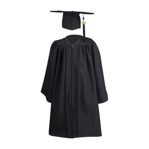 Grad Star Set - Kinder -Abschlusskleid, matte Vorschule Kostüm | 2024 Kleinkind Kindergartengewand, Outfit für die Zeremonie School Bühnenbilder Tag Celebration Tageszeit von Generic