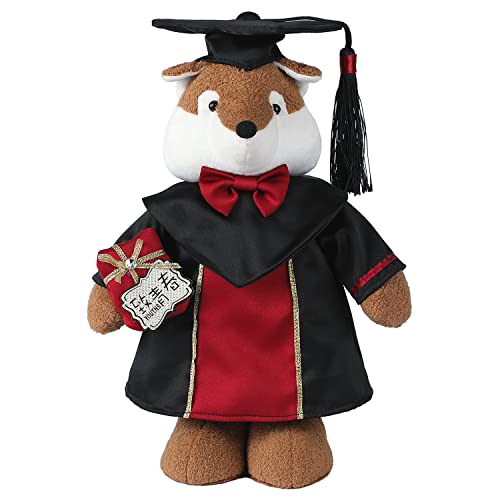 Graduation Push-Puppe, Feier Spielzeugfigur Bär Fuchsfutter, Studentenschule Memory Gift (Fuchs) von Generic