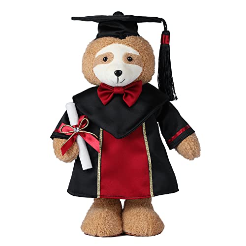 Graduation Push-Puppe, Feier Spielzeugfigur Bär Fuchsfutter, Studentenschule Memory Gift (Trägheit) von Generic