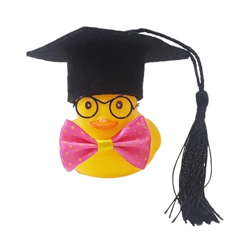 Graduation Rubber Ente, Graduation Rubber Ente 2024 - Rubber Duck Car Dashboard Decor, Rubber Duck Rubber Ente a von Generic