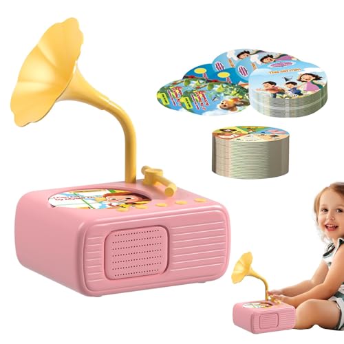 Grammophon-Lernspielzeug Für Kleinkinder, Grammophon-Musikspielzeug Für Kleinkinder, Grammophon-Musikspielzeug Für Kleinkinder – Spielzeug Für Kinder, Grammophon-Schallplatten-Musikspielzeug von Generic