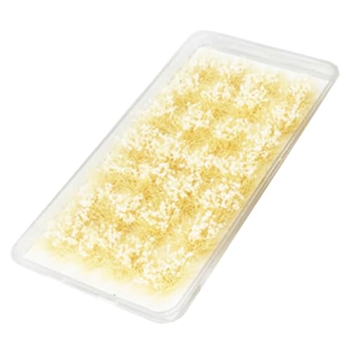 Gras Tufts Modell Mini Landschaft Gras, Miniaturgrasmodell für 1/35 1/48 1/72 1/87, Trockengras von HuadaXtai