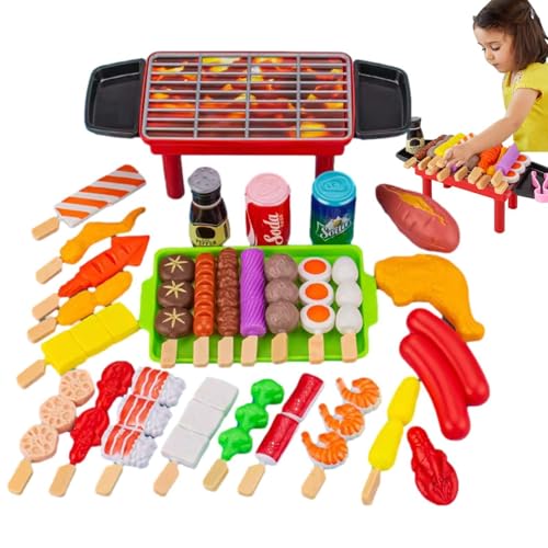 Grill-Küchenspielzeug | Zubehör für gefälschte Lebensmittel, Rollenspiel-Grillspielzeug-Set – Kochspielset, Campingspielzeug, interaktives Spielzeug für Kinder, Outdoor-Spielzeug, Geburtstagsgeschenke Grill-Küchenspielzeug | Zubehör für gefälschte Lebensmittel, Rollenspiel-Grillspielzeug-Set – Kochspielset, Campingspielzeug, interaktives Spielzeug für Kinder, Outdoor-Spielzeug, Geburtstagsgeschenke von Generic