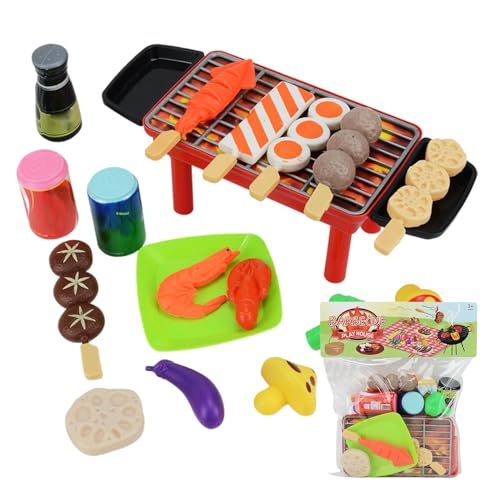 Grillspielzeug, Grillspielzeug, Küchenspiele für Kinder, zum Grillen, Spielzeug zum Kochen von Lebensmitteln, Grill-Set, Kinderspielzeug, C-Spielzeug Grillspielzeug, Grillspielzeug, Küchenspiele für Kinder, zum Grillen, Spielzeug zum Kochen von Lebensmitteln, Grill-Set, Kinderspielzeug, C-Spielzeug von Generic