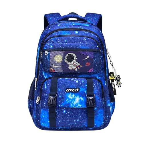 Große Kapazität Astronaut Grundschulrucksack geeignet für Kinder im Alter von 7-15 Jahren(D,L(33 * 18 * 47cm)) von Generic