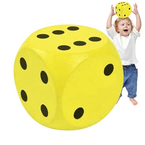 Große Würfel | Kinderwürfel – 15 cm einfaches Lernspielzeug für Kinder/Mathematiklernen, hochwertige Gastgeschenke, Schul- und Schulmaterial von Generic