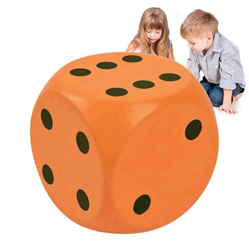 Große Würfel aus Schaumstoff, Klassenwürfel, Zubehör für Teamarbeit, Lernhilfen für Klassenspiele, Spiele und Mathematik, 15 cm Große Würfel aus Schaumstoff, Klassenwürfel, Zubehör für Teamarbeit, Lernhilfen für Klassenspiele, Spiele und Mathematik, 15 cm von Generic