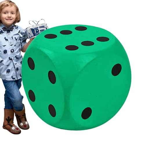 Großer Jumbo-Würfel, Würfel für | Teamwork-Zubehör, Lehrer im Klassenzimmer, Spielzeug für Spiele, maximieren den Unterrichtsspaß, 15 cm Großer Jumbo-Würfel, Würfel für | Teamwork-Zubehör, Lehrer im Klassenzimmer, Spielzeug für Spiele, maximieren den Unterrichtsspaß, 15 cm von Generic