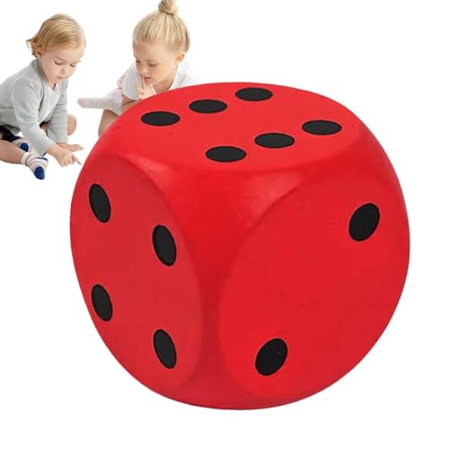 Großer Würfel Large Dice Set Jumbo Für Klassenzimmer Große Würfel -Set -Jumbo Für Brettspiele Big Dice Jumbo Wooden von Generic
