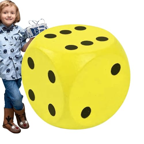 Großer Würfel Large Dice Set Jumbo Für Klassenzimmer Große Würfel -Set -Jumbo Für Brettspiele Big Dice Jumbo Wooden von Generic